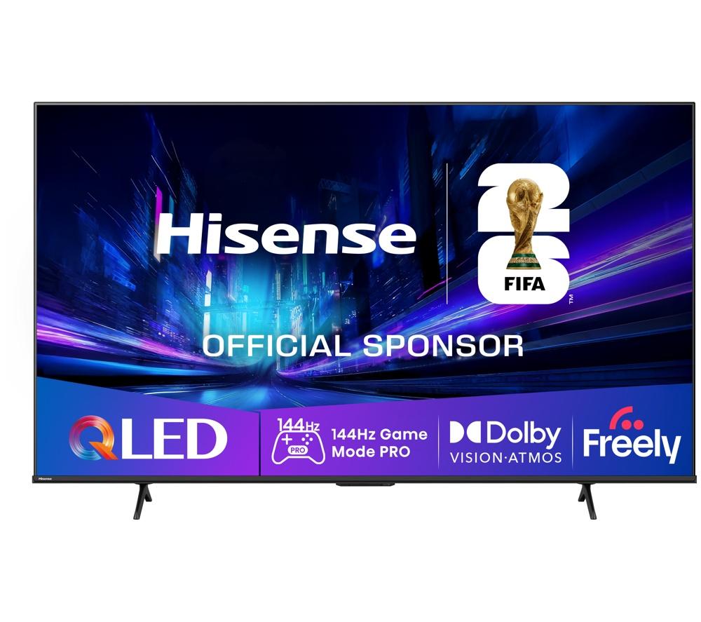 55inch HISENSE E7Q PRO  QLED 4K HDR Smart TV with Freely - 55E7QTUK PRO