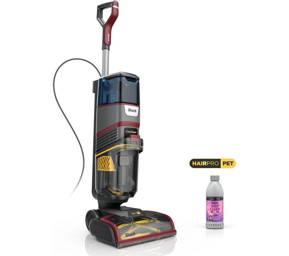 SHARK CarpetXpert HairPro Pet EX220UK Upright Carpet Cleaner - Magenta