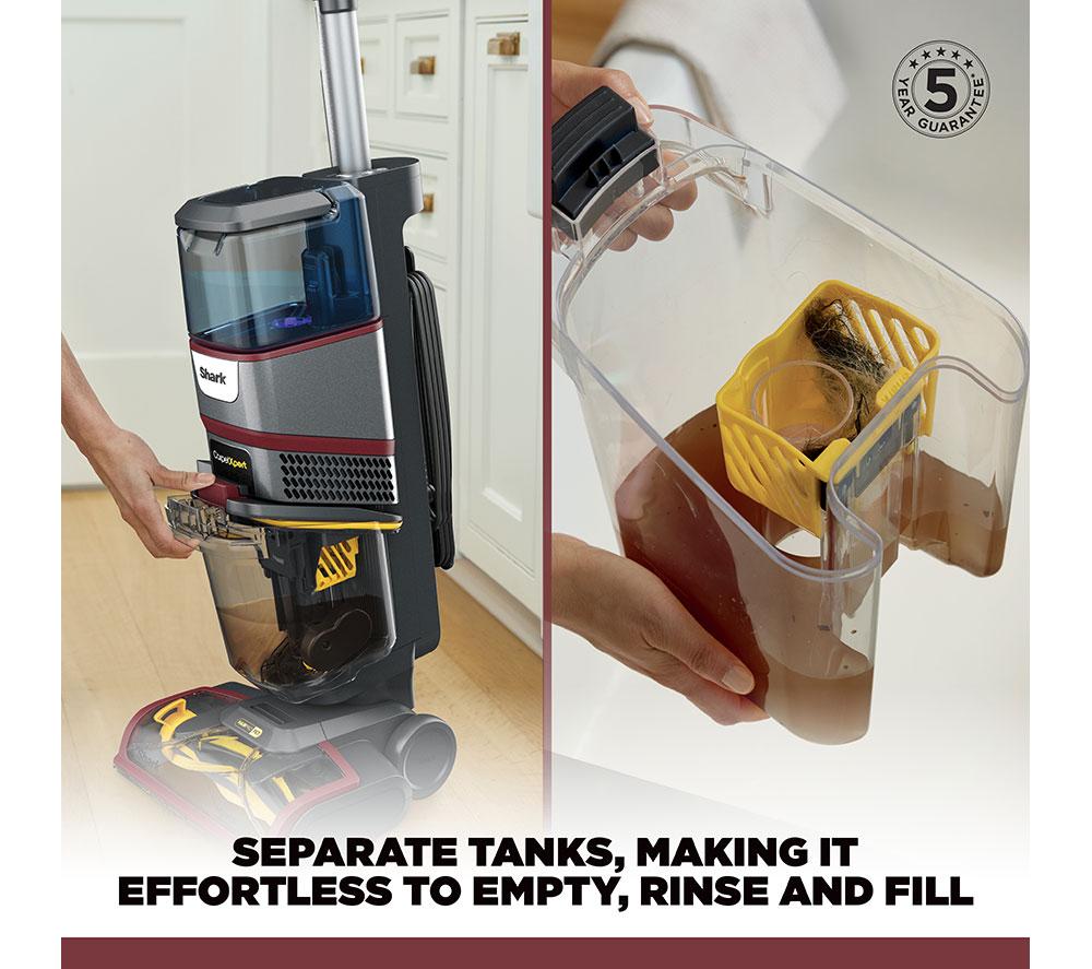 SHARK CarpetXpert HairPro Pet EX220UK Upright Carpet Cleaner - Magenta image number 5 of 6