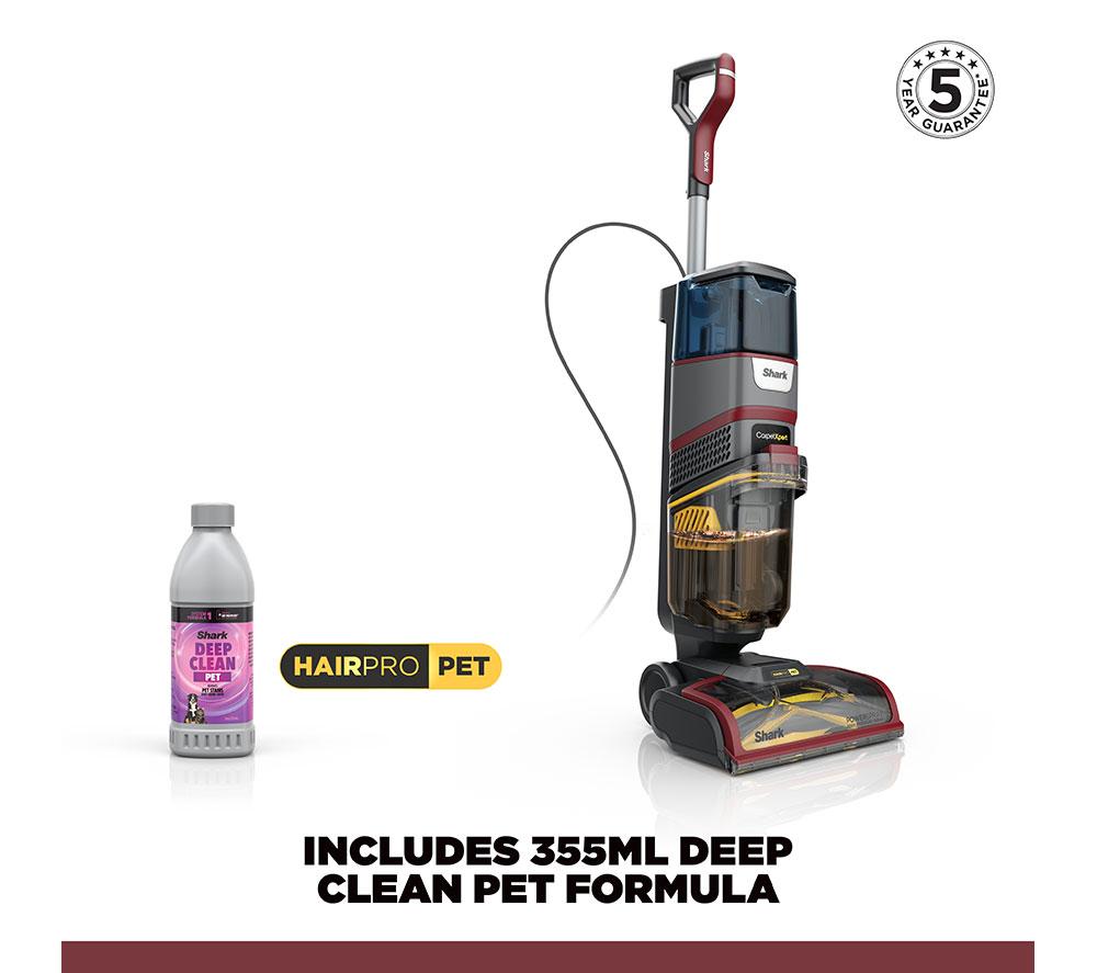 SHARK CarpetXpert HairPro Pet EX220UK Upright Carpet Cleaner - Magenta image number 6 of 6