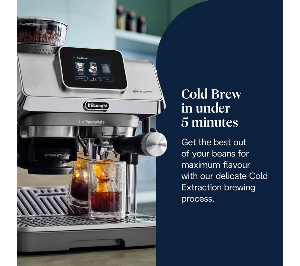 DELONGHI La Specialista Touch EC9455.M Bean to cup Coffee Machine - Stainless Steel image number 8 of 12