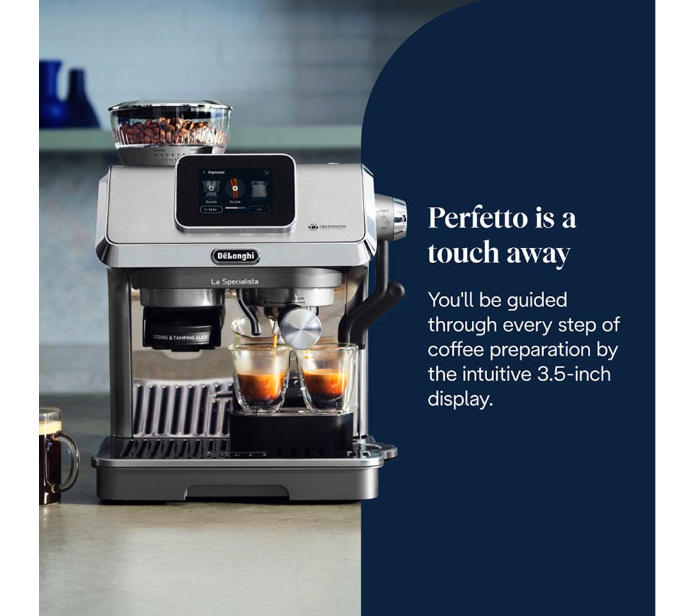 DELONGHI La Specialista Touch EC9455.M Bean to cup Coffee Machine - Stainless Steel image number 11 of 12