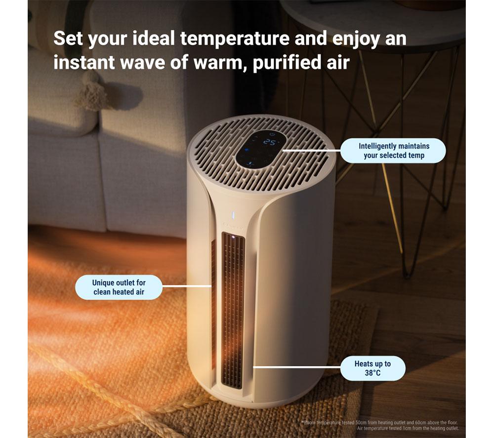 BLUEAIR ComfortPure 3-in-1 T10i Smart Air Purifier - White & Beige image number 8 of 10