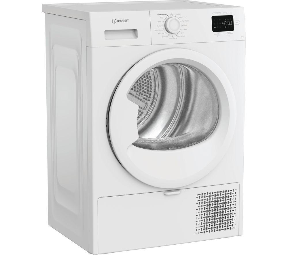 INDESIT C YSD 72D WW UK 7 kg Heat Pump Tumble Dryer - White image number 10 of 10