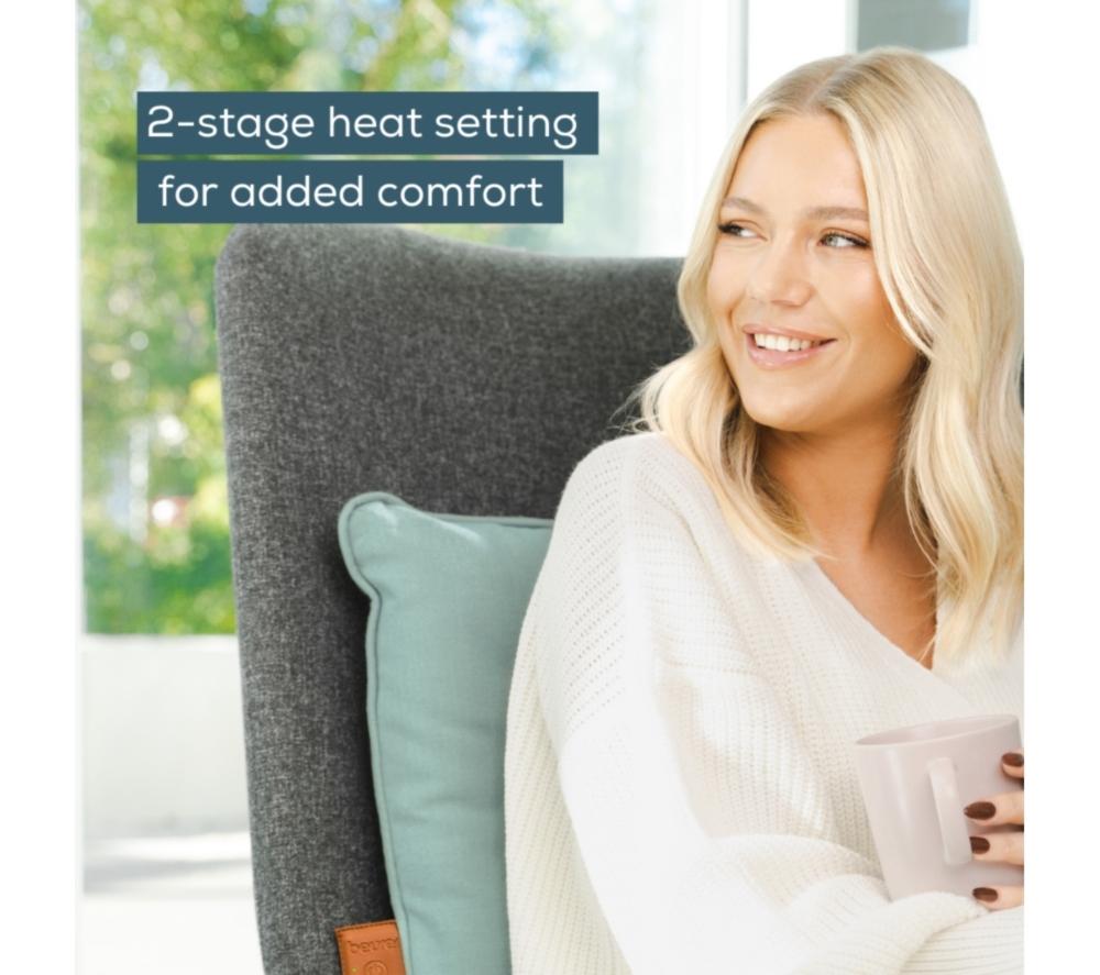 BEURER Shiatsu Massage Cushion - Mint Green image number 4 of 7