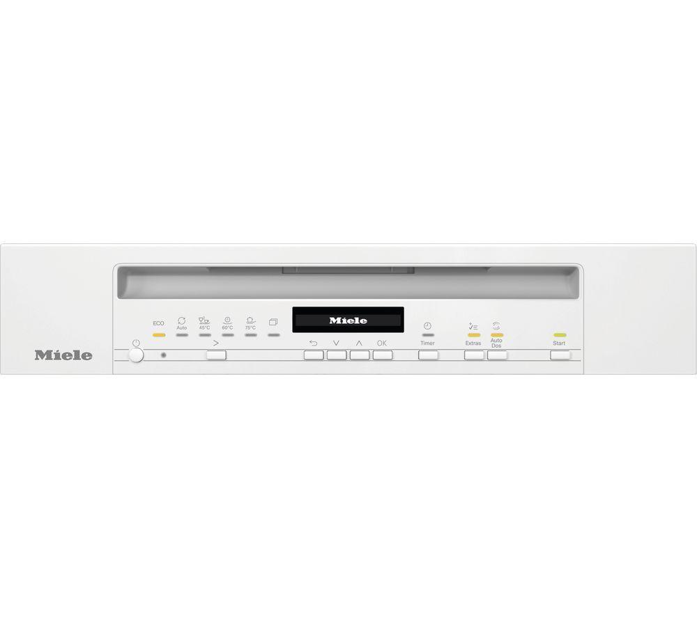 MIELE AutoDos G7040 SC Full-size WiFi-enabled Dishwasher - White image number 3 of 19