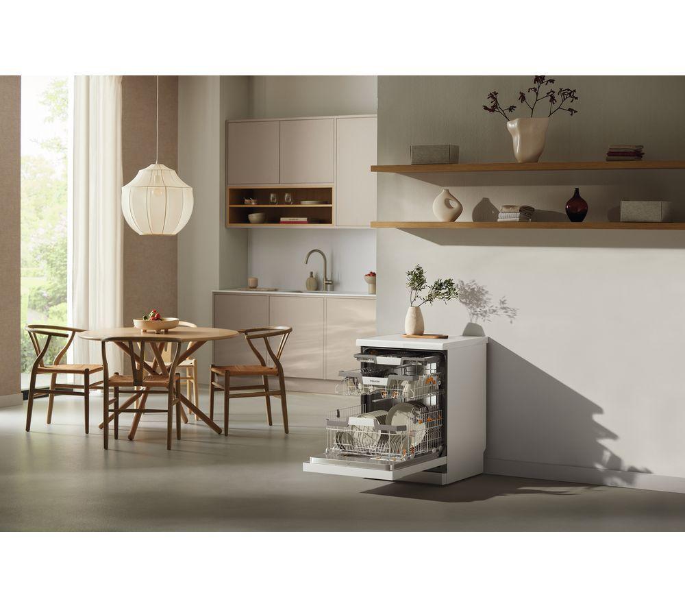MIELE AutoDos G7040 SC Full-size WiFi-enabled Dishwasher - White image number 6 of 19