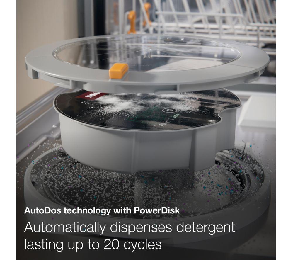 MIELE AutoDos G7040 SC Full-size WiFi-enabled Dishwasher - White image number 7 of 19