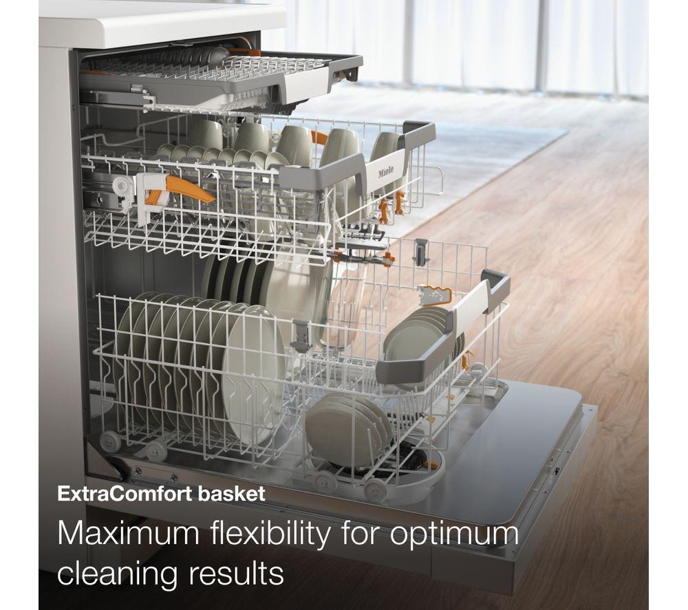 MIELE AutoDos G7040 SC Full-size WiFi-enabled Dishwasher - White image number 16 of 19
