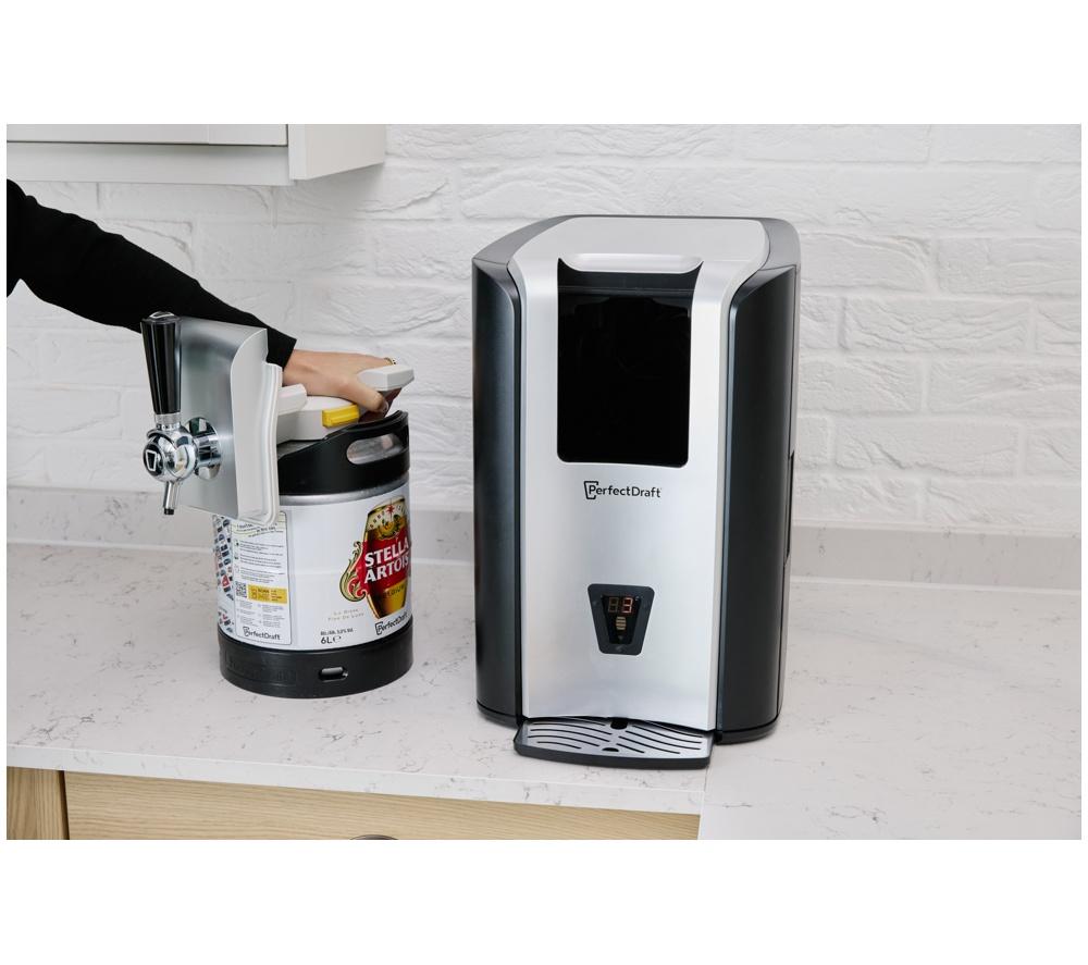 PERFECTDRAFT Pro Beer Machine - Black & Silver image number 8 of 10