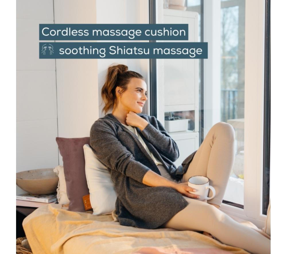 BEURER Shiatsu Massage Cushion - Beige image number 2 of 7