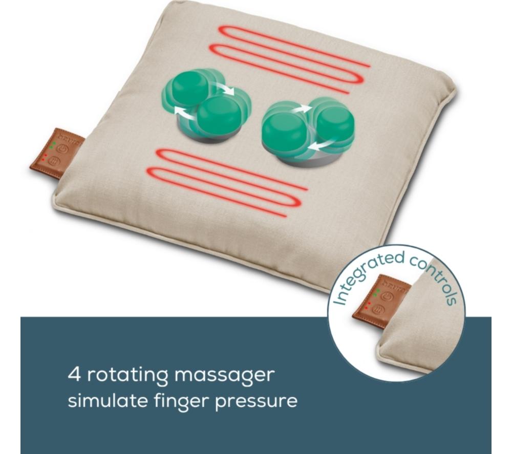 BEURER Shiatsu Massage Cushion - Beige image number 4 of 7