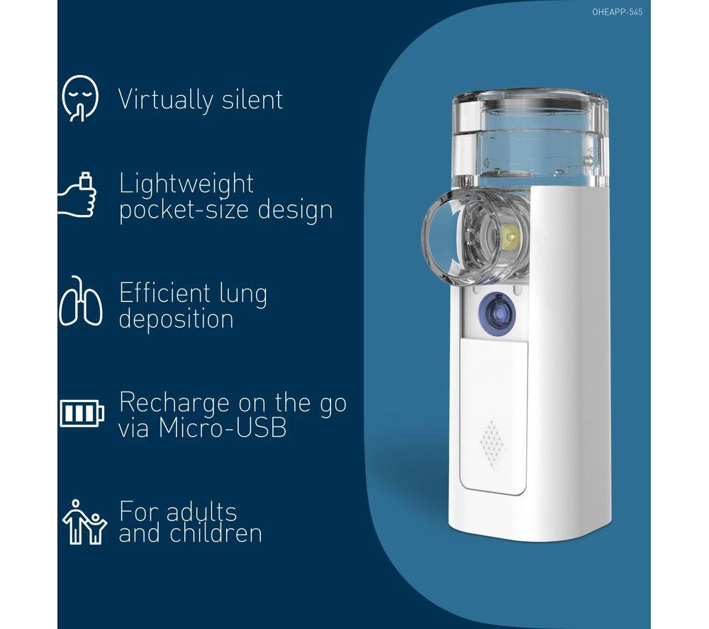 OMRON Mini Air 360+ Portable Mesh Nebuliser image number 3 of 5