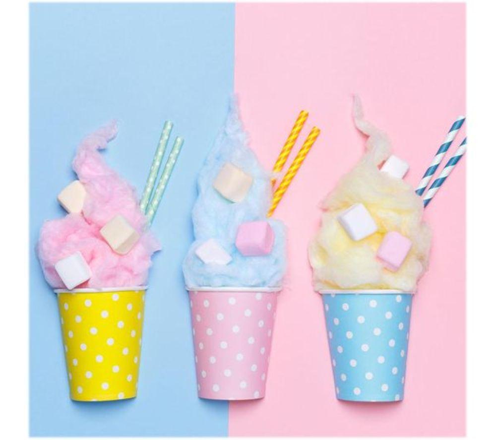 GILES & POSNER Sorbet Candy Floss Maker - Blue image number 4 of 12