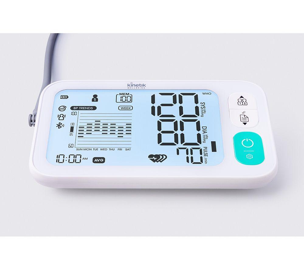 KINETIK KINTMB-2088 Smart Blood Pressure Monitor - White image number 2 of 5