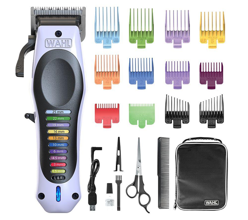 WAHL Colour Pro Hair Clipper - White & Black