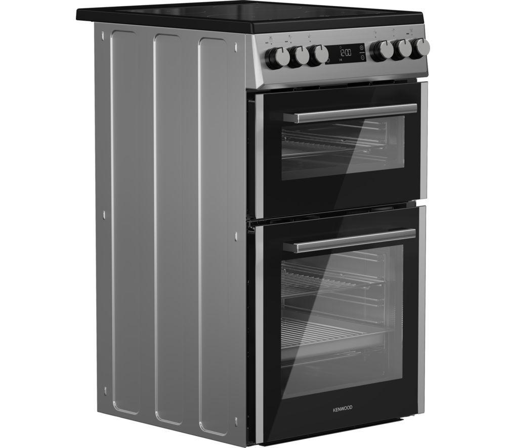 KENWOOD KTC50S25 50 cm Electric Ceramic Cooker - Silver image number 2 of 5