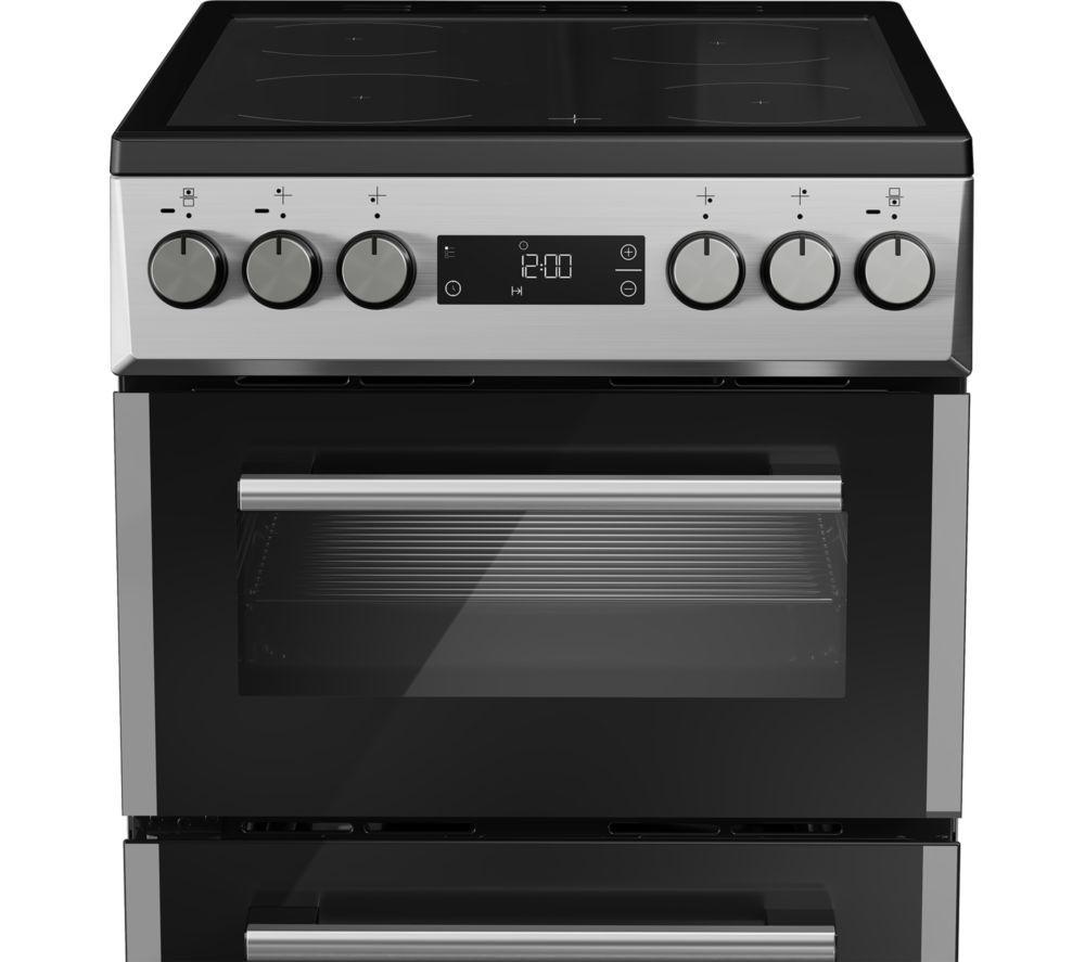 KENWOOD KTC50S25 50 cm Electric Ceramic Cooker - Silver image number 3 of 5