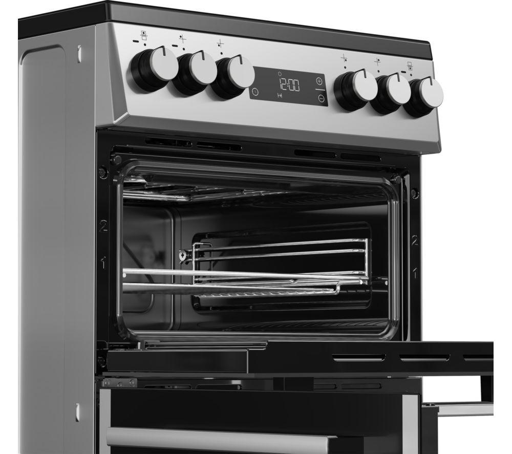KENWOOD KTC50S25 50 cm Electric Ceramic Cooker - Silver image number 4 of 5