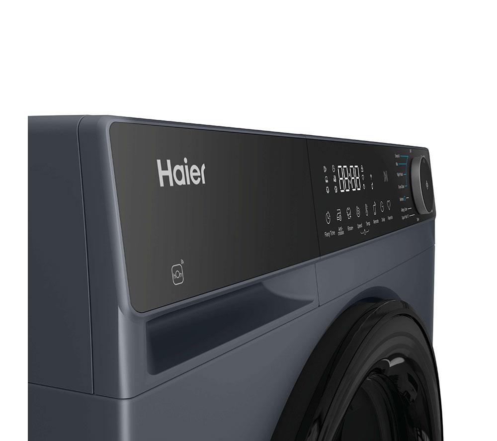 HAIER X Series 5 HW100-BP14357GUUK WiFi-enabled 10 kg 1400 Spin Washing Machine - Graphite image number 3 of 16