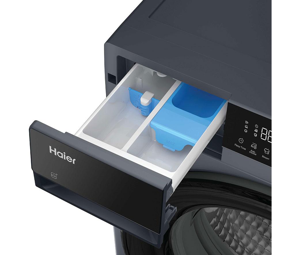 HAIER X Series 5 HW100-BP14357GUUK WiFi-enabled 10 kg 1400 Spin Washing Machine - Graphite image number 4 of 16