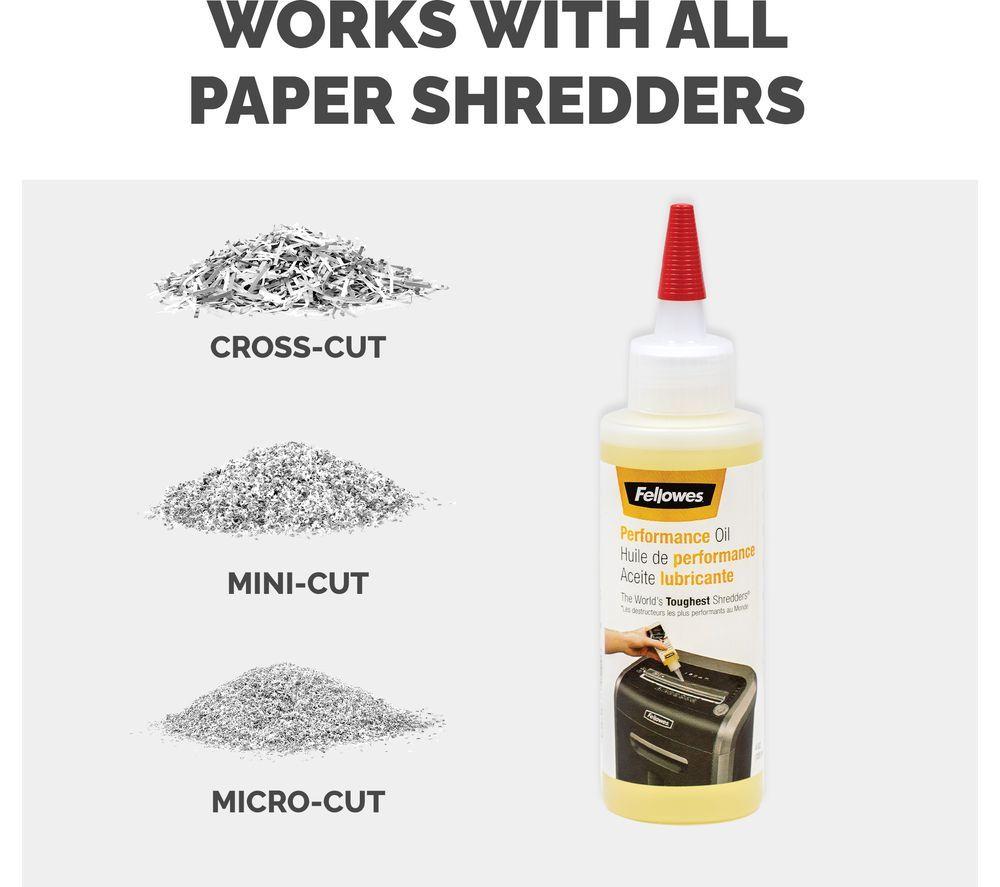 FELLOWES Powershred Paper Shredder Oil Bottle - 120 ml image number 5 of 5