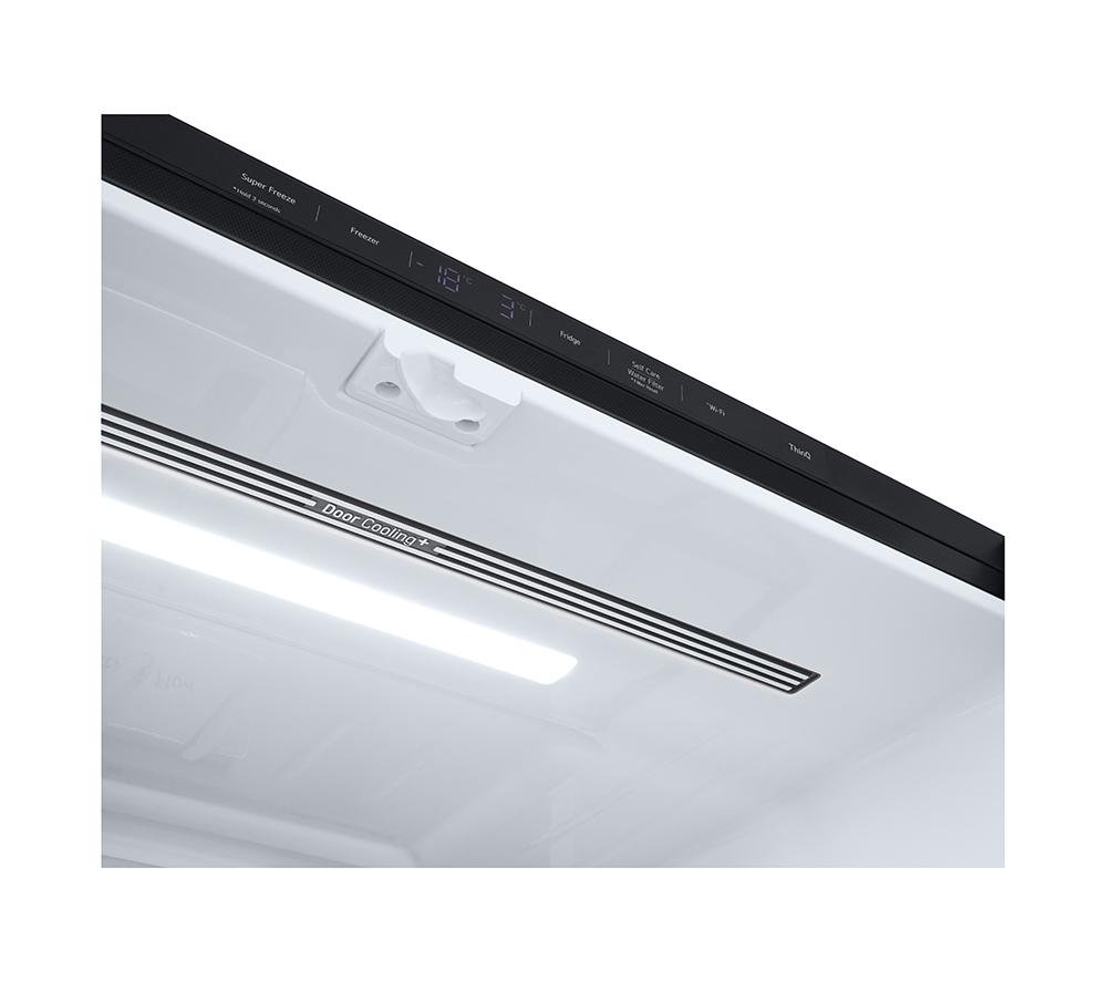 LG NatureFRESH GMF960EV4E Smart Fridge Freezer - Essence Black Steel image number 9 of 17