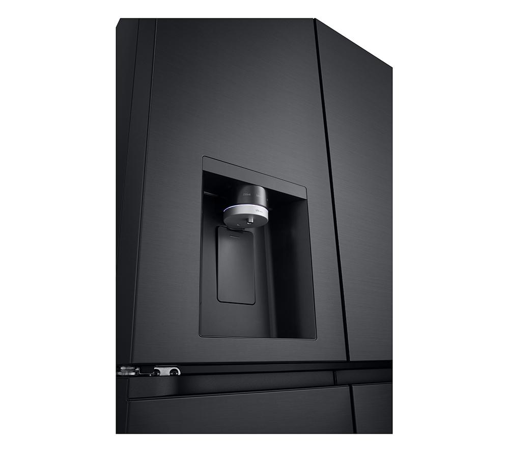 LG NatureFRESH GMF960EV4E Smart Fridge Freezer - Essence Black Steel image number 12 of 17