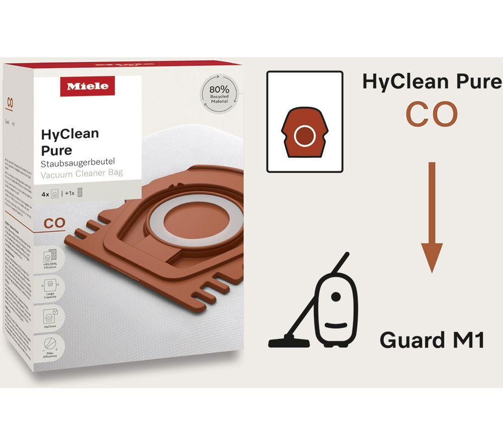MIELE HyClean Pure CO Vacuum Cleaner Bags - Pack of 4 image number 2 of 5