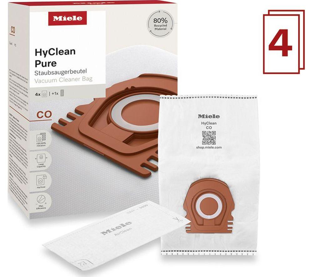 MIELE HyClean Pure CO Vacuum Cleaner Bags - Pack of 4 image number 5 of 5