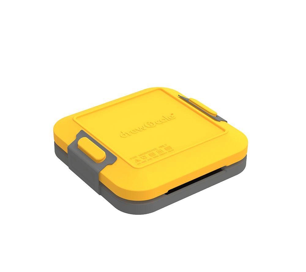 DREW&COLE Clever Micro Toastie Maker for Microwaves - Yellow & Grey image number 4 of 29