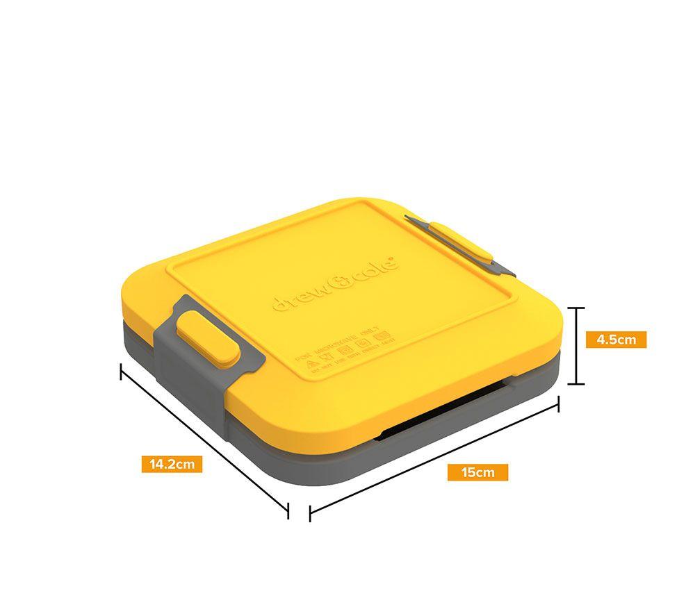 DREW&COLE Clever Micro Toastie Maker for Microwaves - Yellow & Grey image number 5 of 29