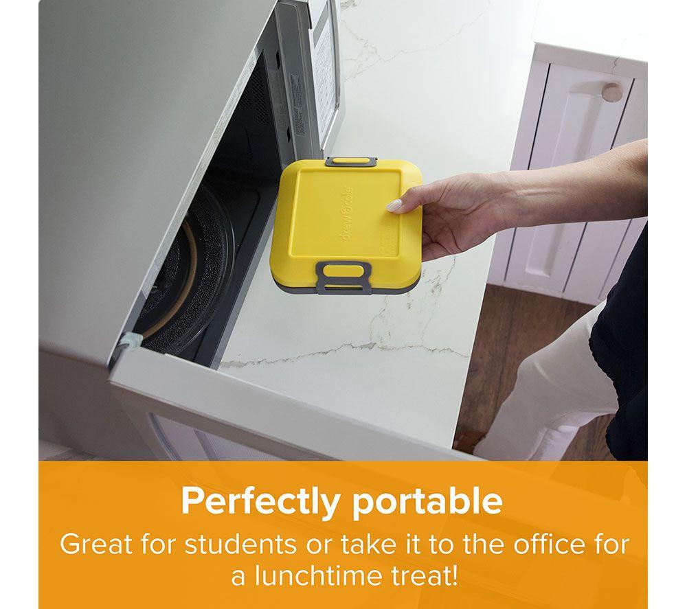 DREW&COLE Clever Micro Toastie Maker for Microwaves - Yellow & Grey image number 9 of 29
