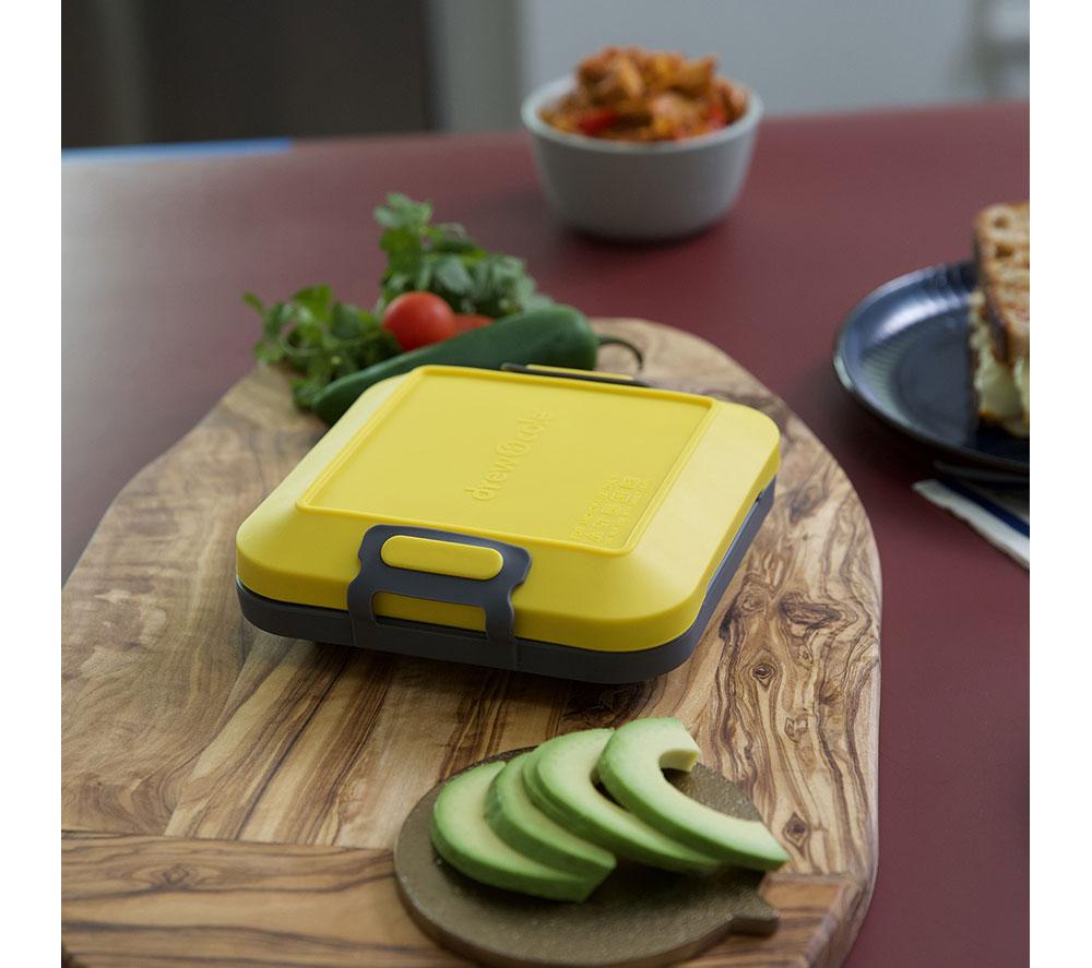 DREW&COLE Clever Micro Toastie Maker for Microwaves - Yellow & Grey image number 27 of 29
