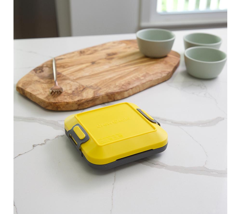 DREW&COLE Clever Micro Toastie Maker for Microwaves - Yellow & Grey image number 30 of 35