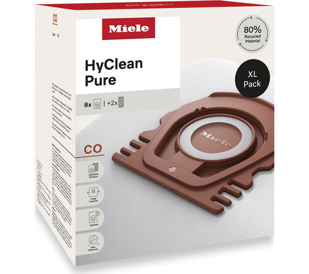 MIELE HyClean Pure CO Vacuum Cleaner Bags - XL, Pack of 8 image number 4 of 5