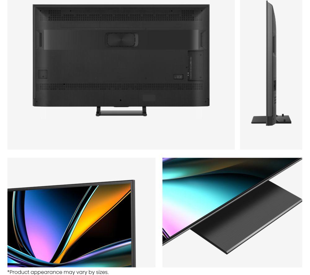 HISENSE U7Q PRO 55" Mini LED 4K 165Hz Smart AI TV with Freely - 55U7QTUK PRO image number 12 of 17