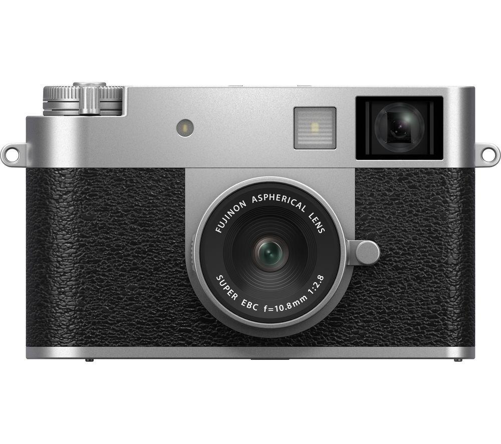 Fujifilm X Half High Performance Compact Digital Camera - Silver, Silver/Grey