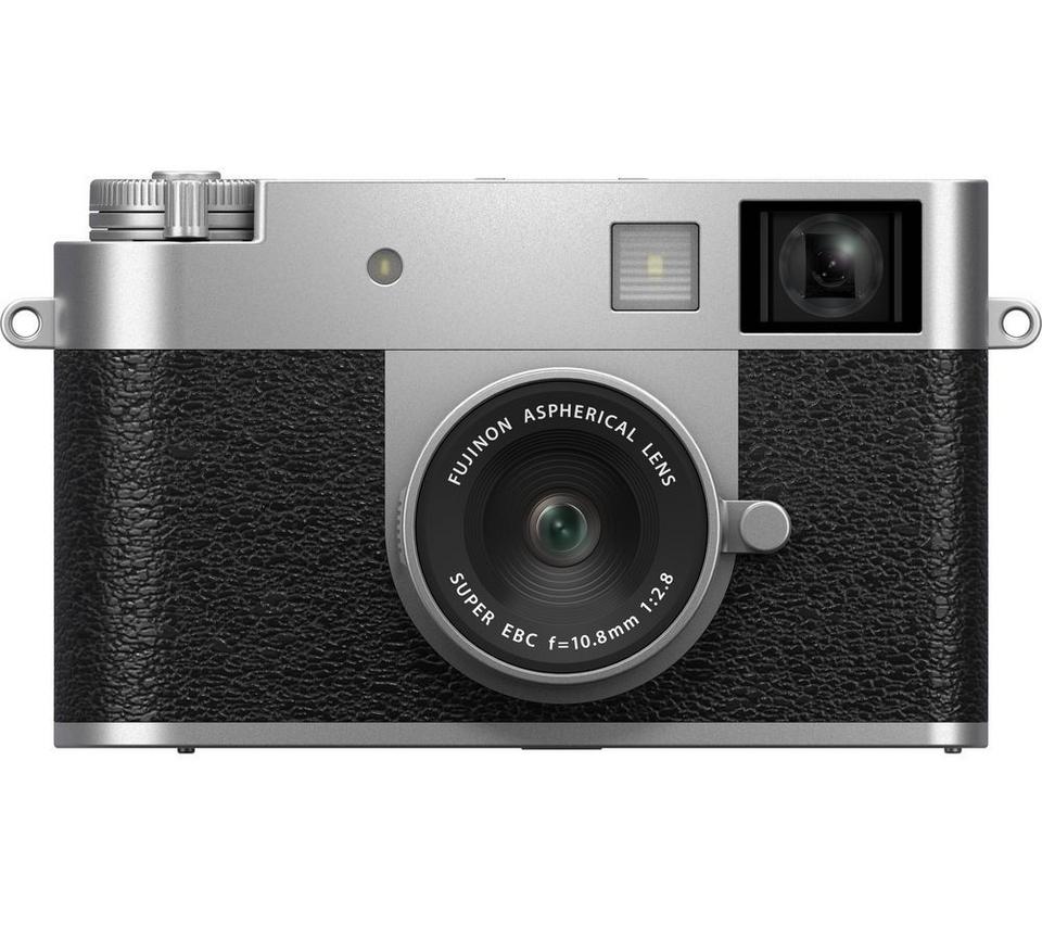 FUJIFILM X half High Performance Compact Digital Camera - Silver