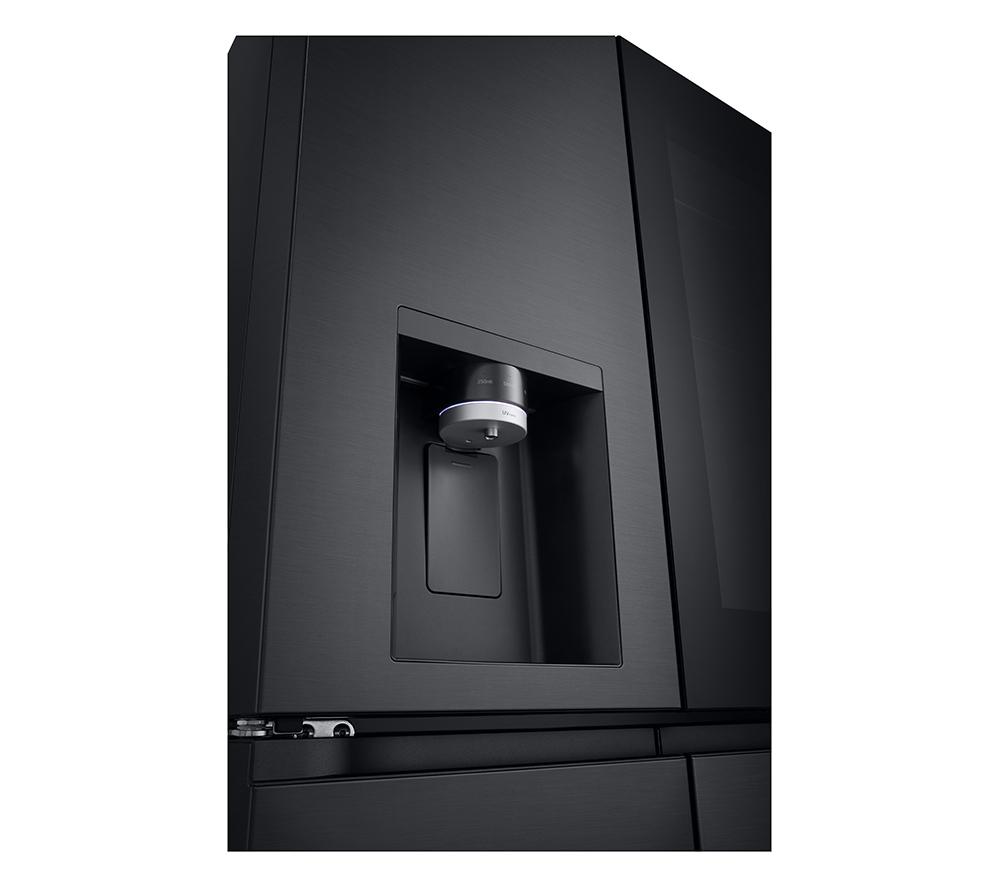 LG InstaView GMK960EV2E American-style Smart Fridge Freezer - Essence Black Steel image number 11 of 17
