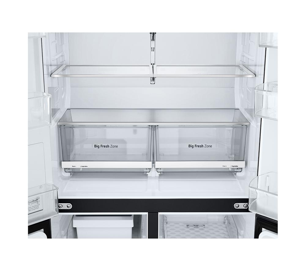 LG InstaView GMK960EV2E American-style Smart Fridge Freezer - Essence Black Steel image number 14 of 17