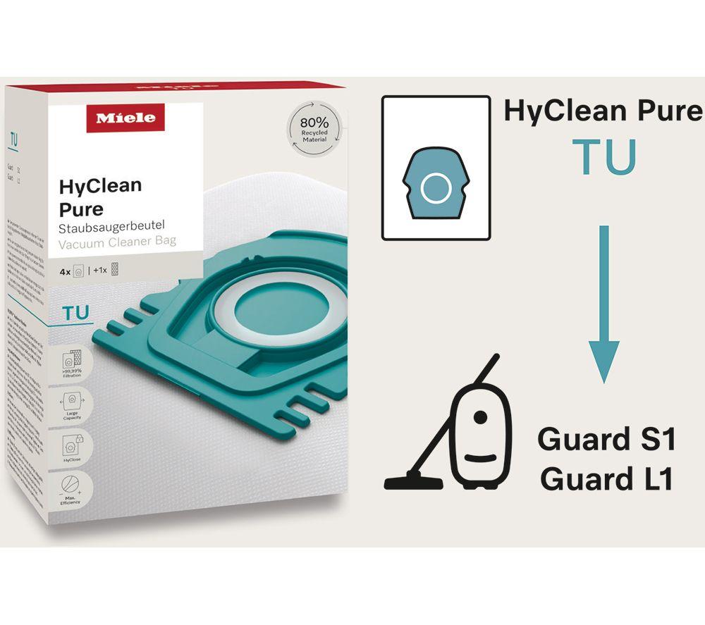 MIELE HyClean Pure TU Vacuum Cleaner Bags - Pack of 4 image number 3 of 6