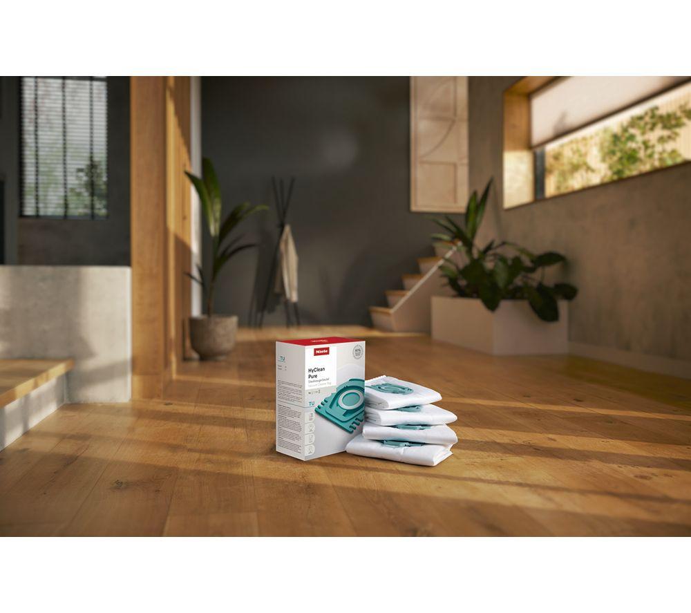 MIELE HyClean Pure TU Vacuum Cleaner Bags - Pack of 4 image number 5 of 6