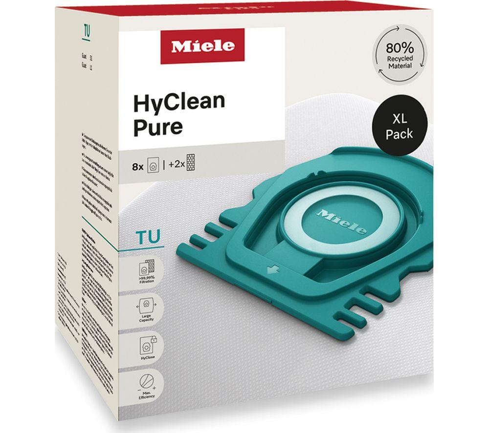 MIELE HyClean Pure TU Vacuum Cleaner Bags - XL, Pack of 8 image number 2 of 5