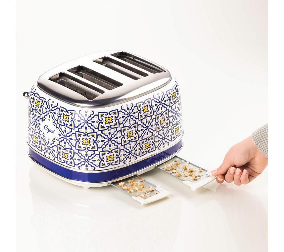 ARIETE Capri 0156/0C 4-Slice Toaster - Blue