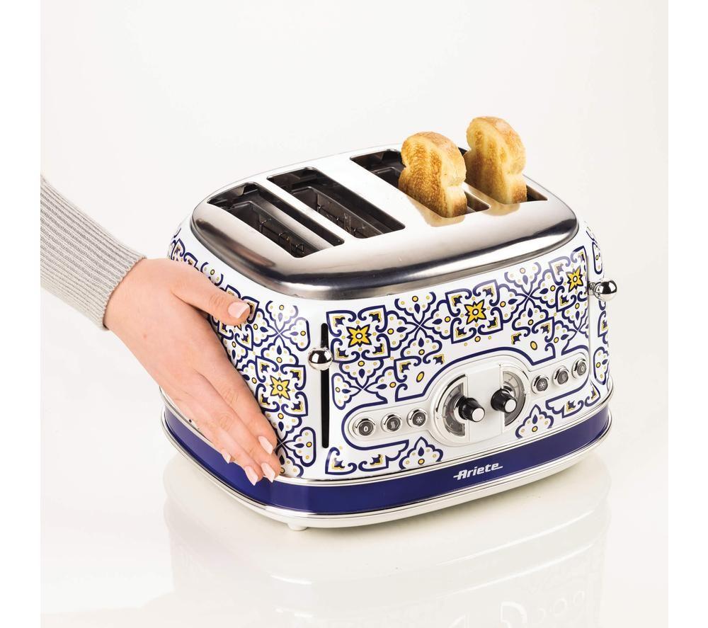 ARIETE Capri 0156/0C 4-Slice Toaster - Blue image number 2 of 3