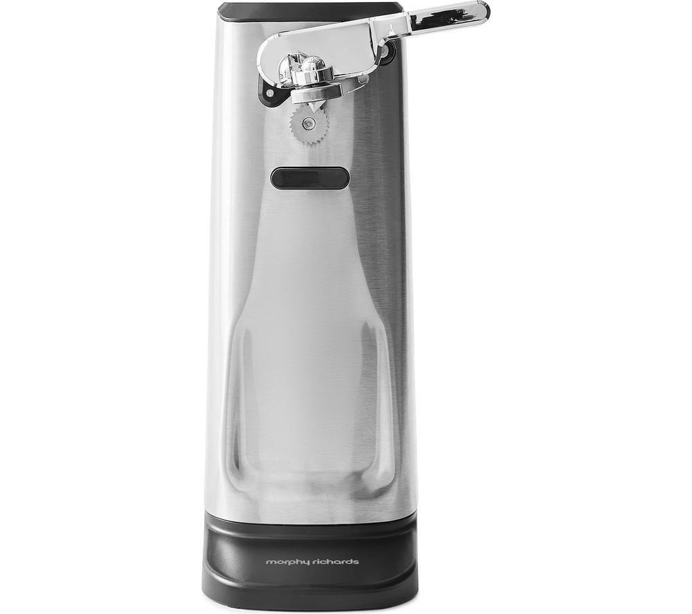 MORPHY RICHARDS 3-in-1 Electric Tin Can Opener - Silver & Black image number 11 of 14