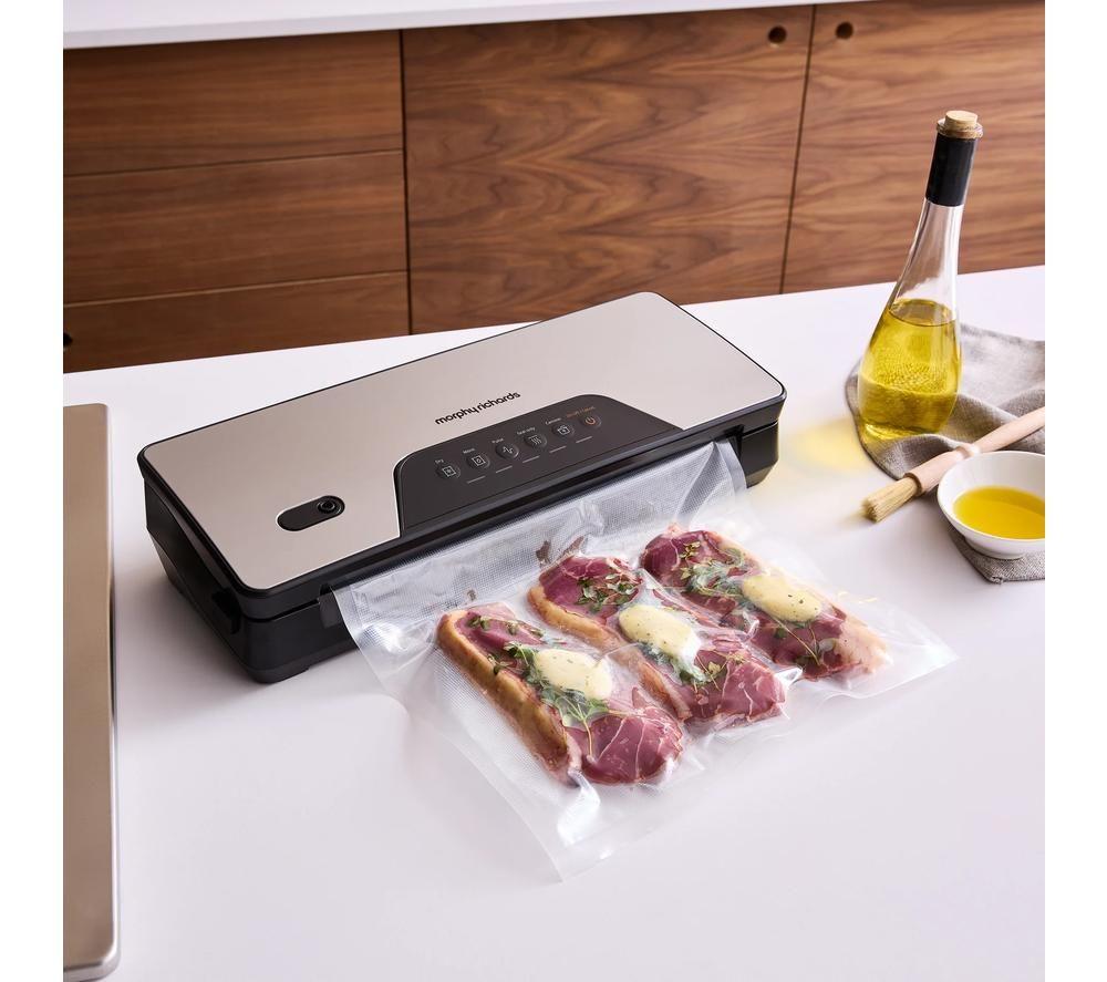 MORPHY RICHARDS Vacuum Sealer Bags - Pack of 2, Clear image number 6 of 6