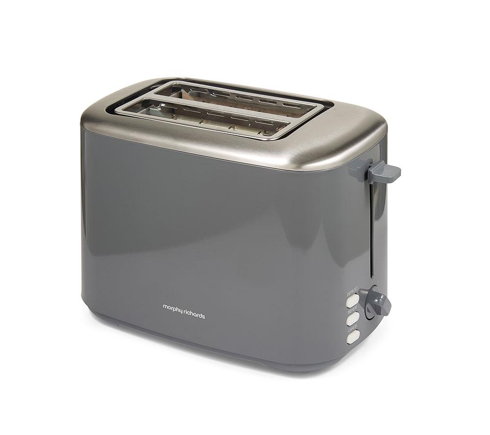 MORPHY RICHARDS Equip 222068 2-Slice Toaster - Grey image number 2 of 8