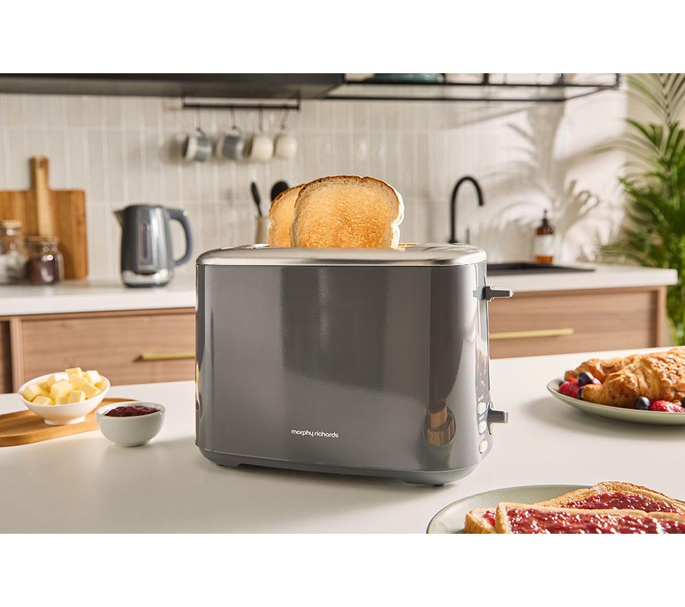 MORPHY RICHARDS Equip 222068 2-Slice Toaster - Grey image number 3 of 8